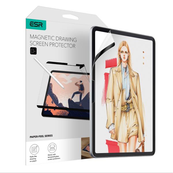 Esr paper-feel magnetic screen 1e0820103 ipad pro 13, 2024 - Esr-1e0820103-4894240194720-08.jpg