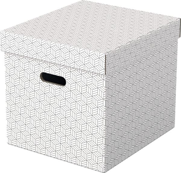 Esselte aufbewahrungsboxen home cube 628288 365x320x315mm, weiss 3 stk - Esselte-628288-4049793072333