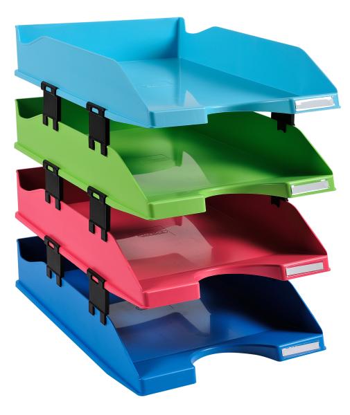 Exacompta briefablage-set combo midi 1131928setd farben ass., 1928 4 stück - Exacompta-1131928setd-9002493111547