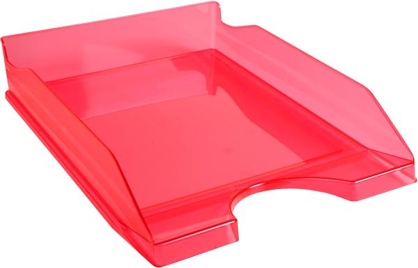 Exacompta briefkorb ecotray a4+ 12354d himbeer-transp. - Exacompta-12354d-9002493115477