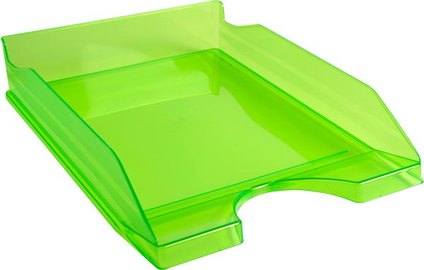 Exacompta briefkorb ecotray a4+ 12397d grün-transp. - Exacompta-12397d-9002493115484