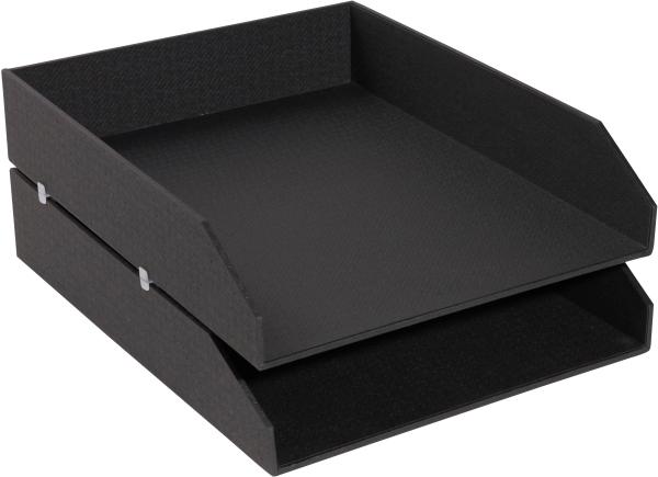 Exacompta briefkorb officebyme a4+ 14601e 2er-set, schwarz - Exacompta-14601e-3130630146018-04.jpg