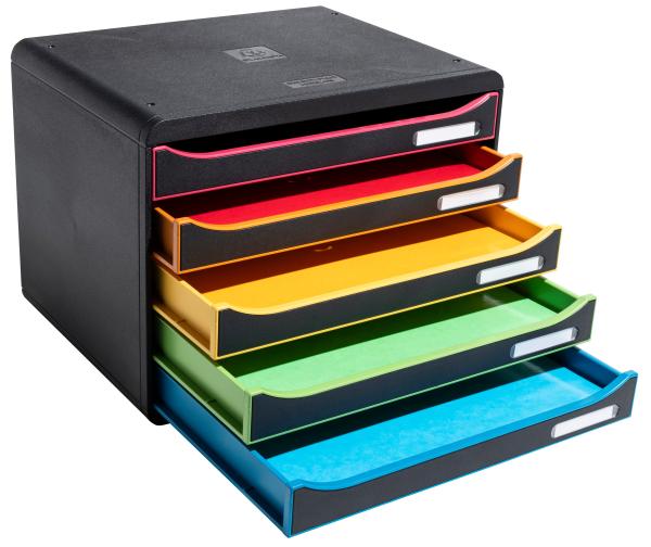 Exacompta schubladenbox big-box plus 308914d schwarz/harlekin, 5 schubl. - Exacompta-308914d-9002493430136-02.jpg