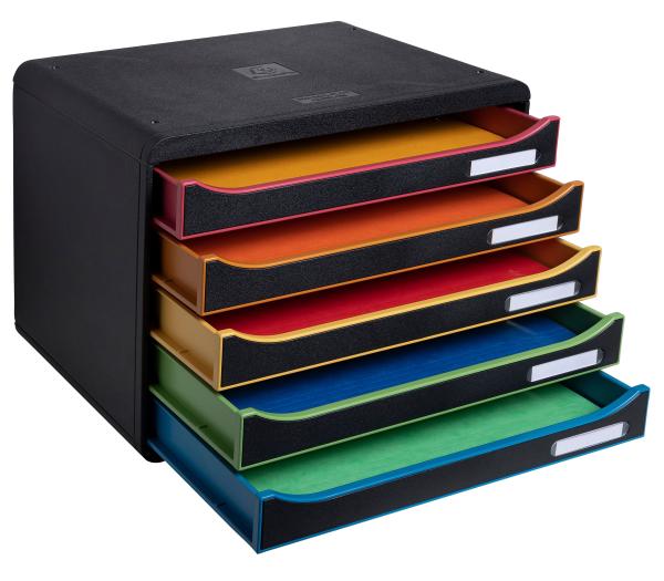 Exacompta schubladenbox big-box plus 308914d schwarz/harlekin, 5 schubl. - Exacompta-308914d-9002493430136-06.jpg