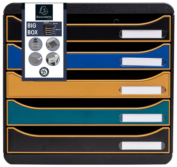Exacompta schubladenbox neo deco a4+ 309505d big box, 5 schubladen - Exacompta-309505d-9002493095052-03.jpg