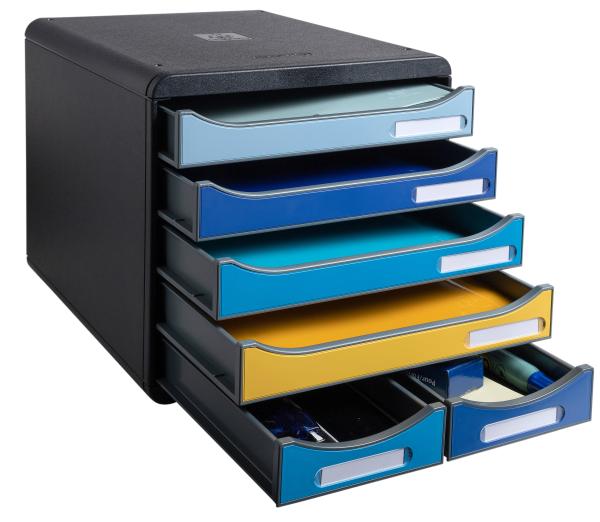 Exacompta schubladenbox beeblue a4+ 3124202d big box maxi, 6 schubladen - Exacompta-3124202d-9002494312424-03.jpg