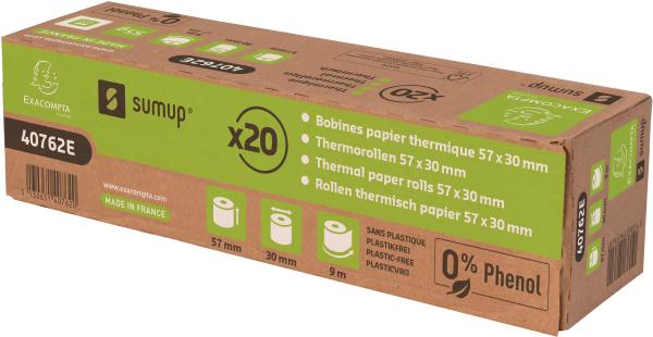 Exacompta rolle thermo papier 20 stk. 40762e 57x30mmx9m für sumup - Exacompta-40762e-3130631407620-04.jpg