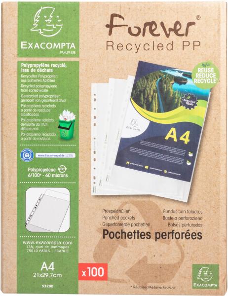 Exacompta zeigetaschen pp rec 60my a4 5320e transparent genarbt 100 stück - Exacompta-5320e-3130630053200-06.jpg