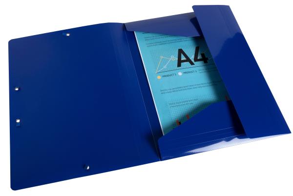Exacompta gummibandmappe a4 55112e marineblau pp, 3 klappen - Exacompta-55112e-3130630551126-02.jpg