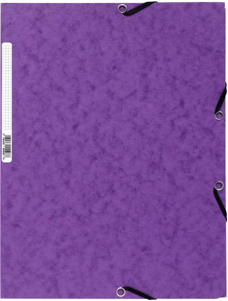 Exacompta gummibandmappe a4 55508e violett - Exacompta-55508e-3130630555087