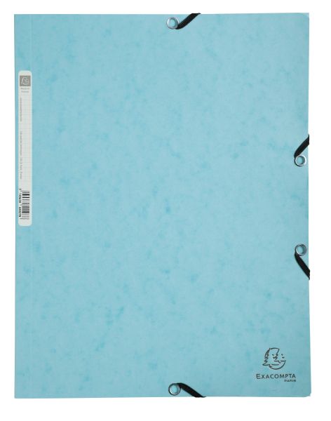 Exacompta gummibandmappe aquarel a4 55528e blau - Exacompta-55528e-3130630555285
