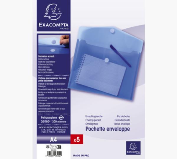 Exacompta dokumententasche a4 56422e pp, blau - Exacompta-56422e-3130631564224-04.jpg