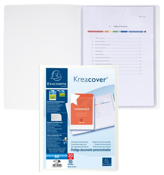 Exacompta sichtbuch kc a4 58109e weiss 10 taschen - Exacompta-58109e-3130630581093-02.jpg