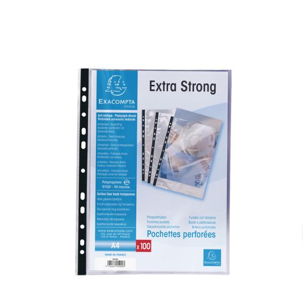 Exacompta zeigetaschen pp 90 my a4 5900e transparent, glatt 100 stück - Exacompta-5900e-3130631059003-04.jpg