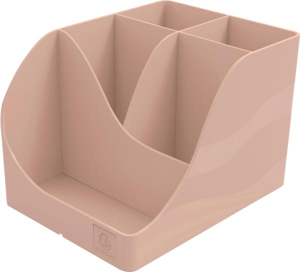 Exacompta stifteköcher skandi 69531d hellrosa 5 fächer - Exacompta-69531d-9002493695313