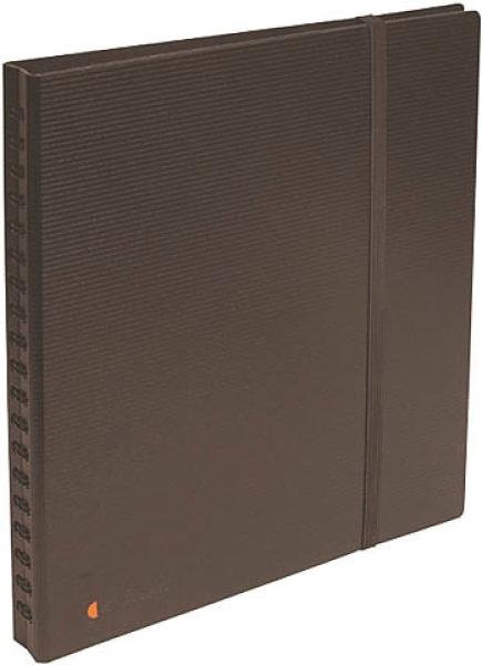 Exacompta visitenkarten-buch 26x25cm 75234e schwarz 320 karten - Exacompta-75234e-3130630752349