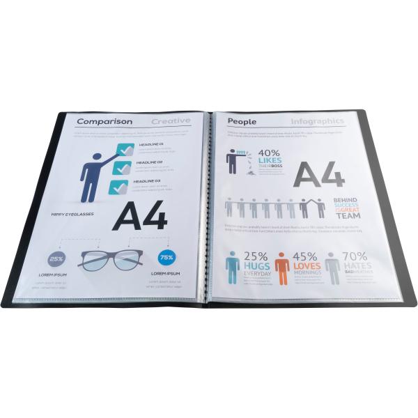 Exacompta sichtbuch a4 8511e schwarz 10 taschen - Exacompta-8511e-3130630085119-02.jpg