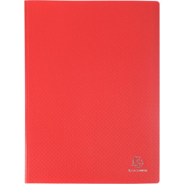 Exacompta sichtbuch a4 8545e rot 40 taschen - Exacompta-8545e-3130630085454