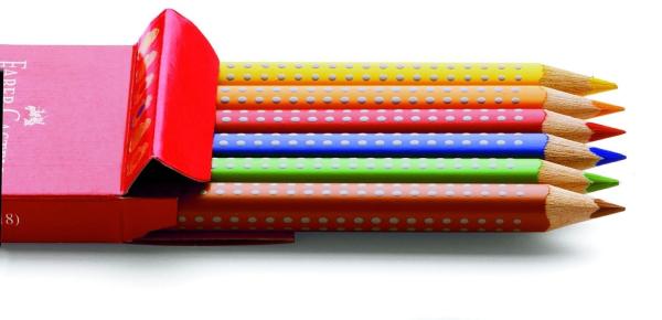 Faber-castell farbstifte jumbo grip 110906 6-farbig - Faber-castell-110906-4005401109068-02.jpg