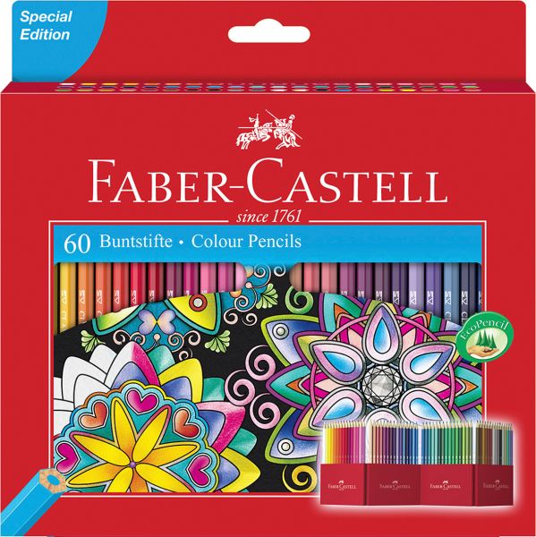 Faber-castell farbstifte castle 111260 60er set - Faber-castell-111260-4005401112600