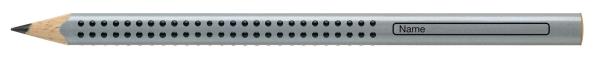 Faber-castell bleistift jumbo grip b 111900 3-eckig, silber - Faber-castell-111900-4005401119005-02.jpg