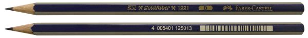 Faber-castell bleistift b 112501 goldfaber - Faber-castell-112501-4005401125013