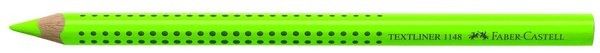 Faber-castell textliner jumbo grip 5mm 114863 grün - Faber-castell-114863-4005401148630
