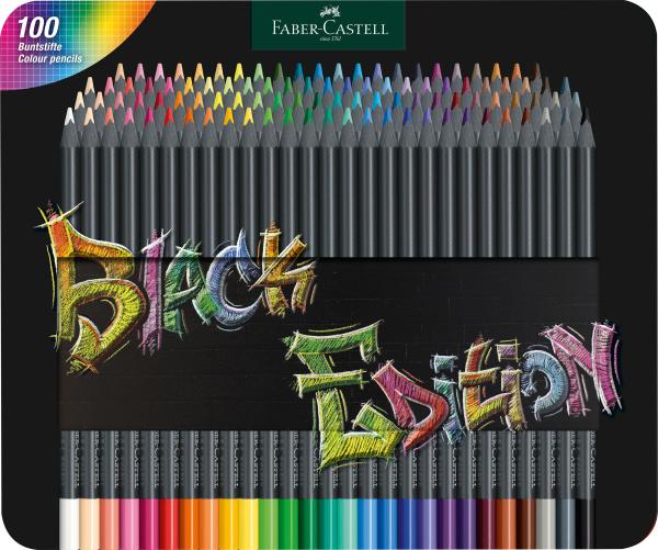 Faber-castell farbstifte black edition 116490 metalletui 100 stück - Faber-castell-116490-4005401164906-02.jpg