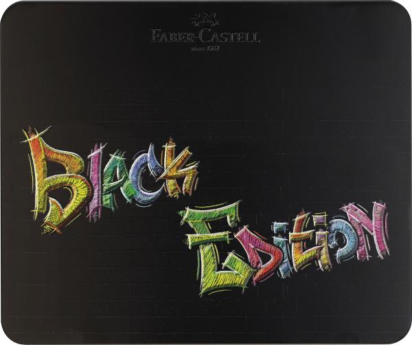 Faber-castell farbstifte black edition 116490 metalletui 100 stück - Faber-castell-116490-4005401164906