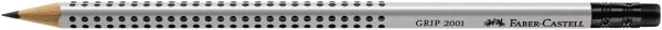 Faber-castell bleistift grip 2001 hb 117200 mit radierer - Faber-castell-117200-4005401172000