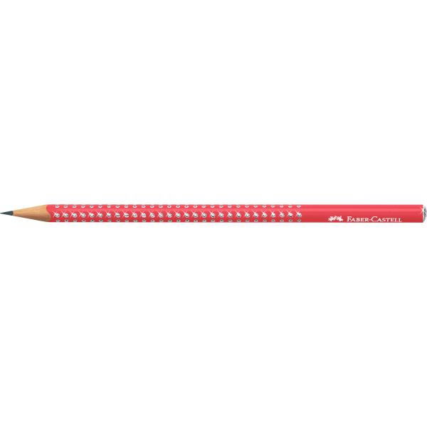 Faber-castell bleistift sparkle b 118240 candy cane red - Faber-castell-118240-4005401182405