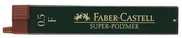 Faber-castell minen f 120510 0,5mm 12 stück - Faber-castell-120510-4005401205104