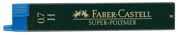 Faber-castell minen h 120711 0,7mm 12 stück - Faber-castell-120711-4005401207115