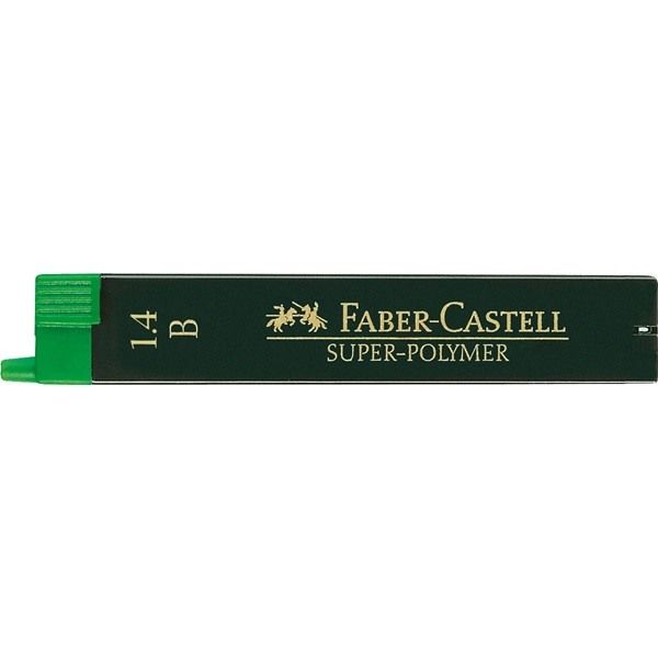 Faber-castell minen b 121411 1,4mm 6 stück - Faber-castell-121411-4005401214113