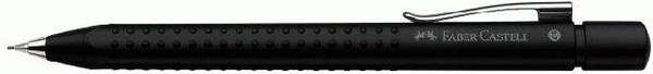 Faber-castell druckbleistift grip 2011 0.7mm 131287 schwarz met. radierer - Faber-castell-131287-4005401312871
