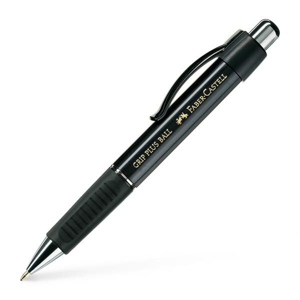 Faber-castell kugelschreiber 1407 0.7mm 140733 metallic-schwarz - Faber-castell-140733-4005401407331-02.jpg