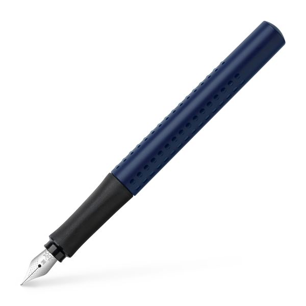 Faber-castell füller grip 2011 m 140804 klassik blau - Faber-castell-140804-4005401408048