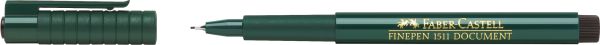 Faber-castell faserschr. finepen 1511 0.4mm 151199 schwarz - Faber-castell-151199-4005401511991