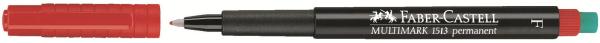 Faber-castell ohp multimark f 151321 rot perm. - Faber-castell-151321-4005401513216