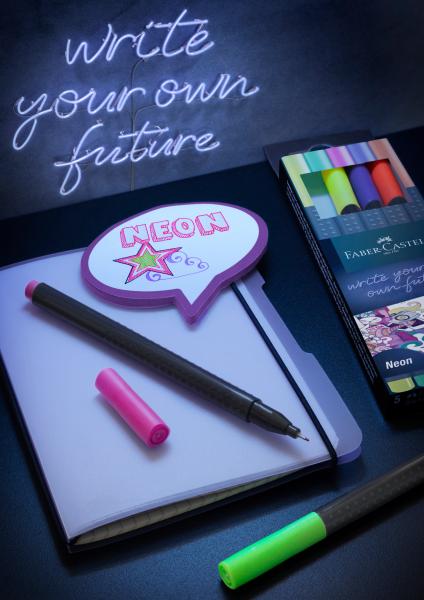 Faber-castell finepen grip 0.4mm 151603 5 couleurs, neon - Faber-castell-151603-4005401516033-02.jpg