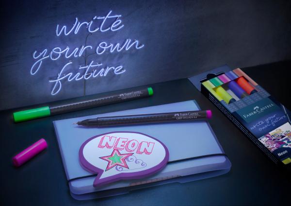 Faber-castell finepen grip 0.4mm 151603 5 couleurs, neon - Faber-castell-151603-4005401516033-03.jpg
