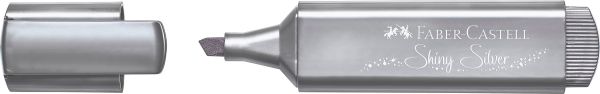 Faber-castell marker 46 metallic 1.2-5mm 154661 glamerouse shiny silver - Faber-castell-154661-4005401546610