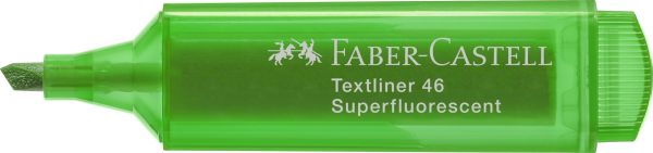 Faber-castell textmarker tl 46 superfluor 154663 grün - Faber-castell-154663-4005401546634