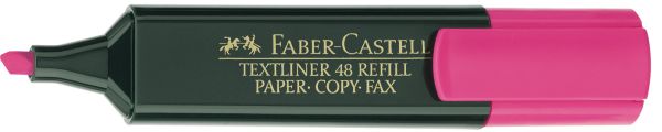 Faber-castell textmarker tl 48 1-5mm 154828 rosa - Faber-castell-154828-4005401548287