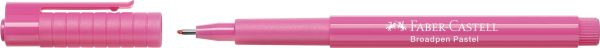 Faber-castell fineliner broadpen 1554 0.8mm 155426 purpurrosa - Faber-castell-155426-4005401554264