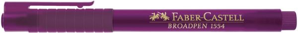 Faber-castell fineliner broadpen 1554 0.8mm 155437 magenta - Faber-castell-155437-4005401554370