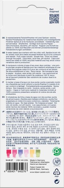 Faber-castell goldfaber dual marker 164527 blumen, 6 couleurs - Faber-castell-164527-4005401645276-02.jpg