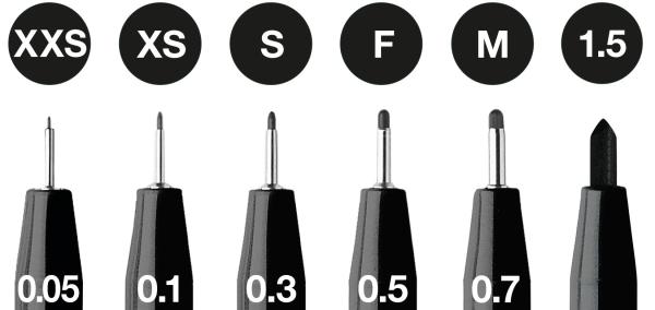 Faber-castell artist pen tuschestift 167154 schwarz 6 stk. - Faber-castell-167154-4005401671541-02.jpg