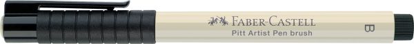 Faber-castell pitt artist pen brush 2.5mm 167570 warmgrau i - Faber-castell-167570-4005401675709