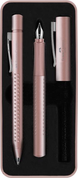 Faber-castell schreibset fh/ks grip 2011 m 201539 pale rose - Faber-castell-201539-4005402015399